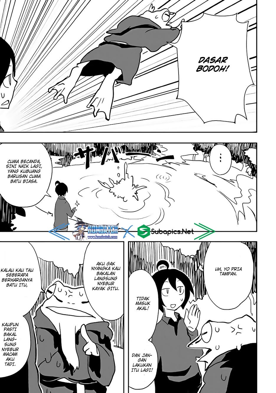 Ore to Kawazu-san no Isekai Hourouki Chapter 08 Gambar 16