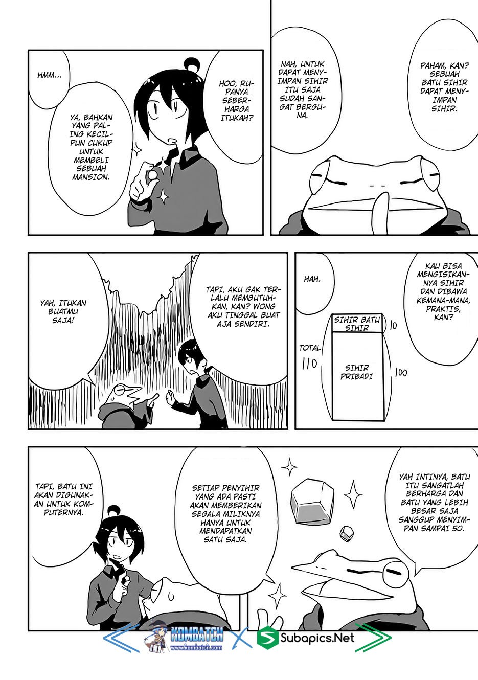 Ore to Kawazu-san no Isekai Hourouki Chapter 08 Gambar 17