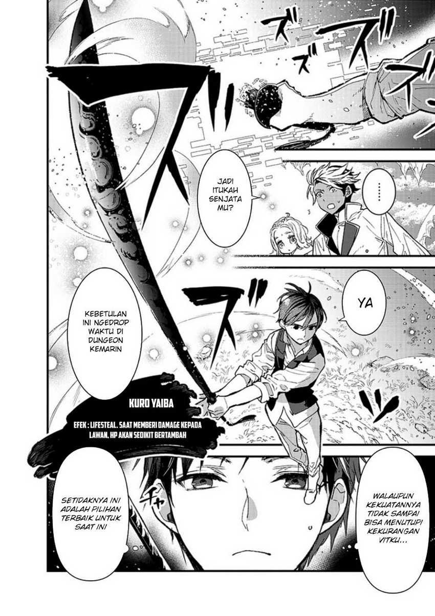 Ore, Yuusha janai desu kara. – VR Sekai no Chouten ni Kunrin Seshi Otoko. Tenseishi, Level 1 no Mushoku kara Restart suru Chapter 08 Gambar 8