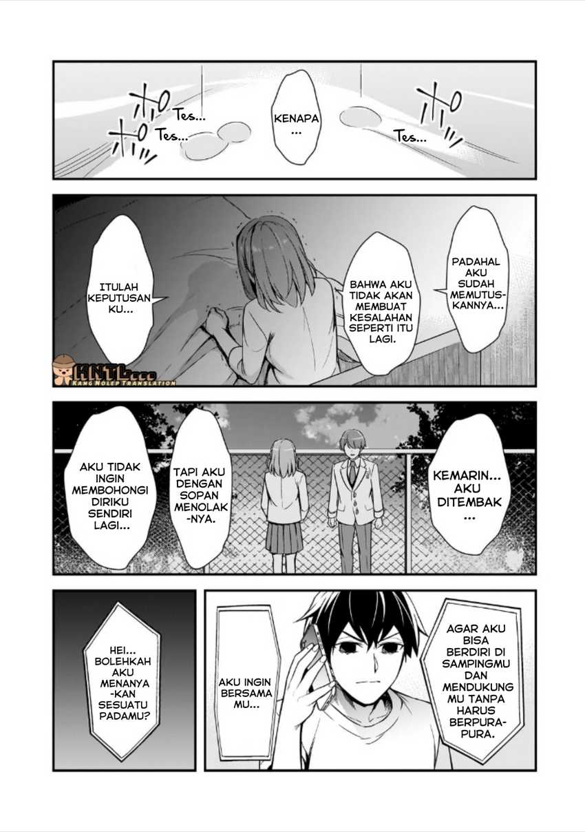 Ore ni Trauma wo Ataeta Joshi-tachi ga Chirachira Mitekuru kedo, Zannen desu ga Teokure desu Chapter 13 Gambar 22