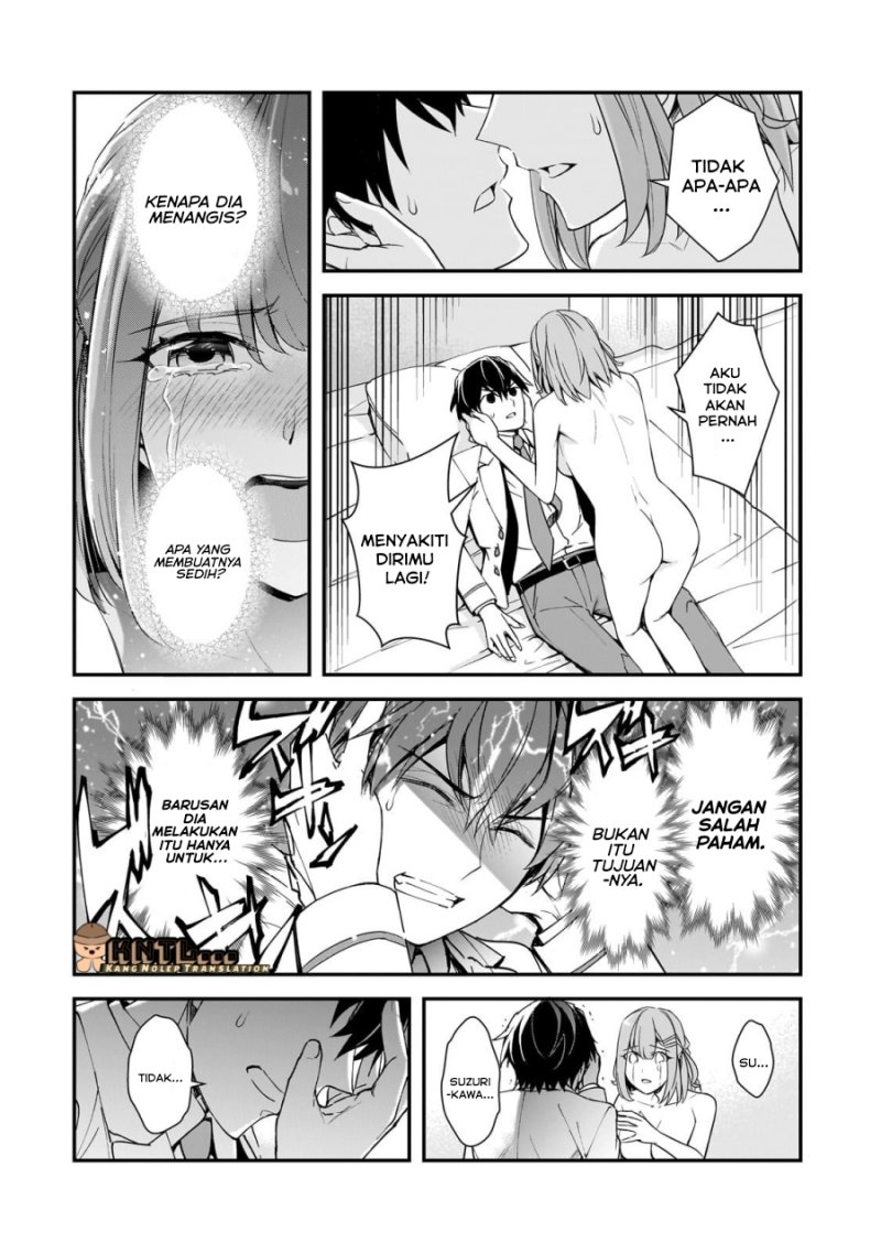 Ore ni Trauma wo Ataeta Joshi-tachi ga Chirachira Mitekuru kedo, Zannen desu ga Teokure desu Chapter 15 Gambar 34