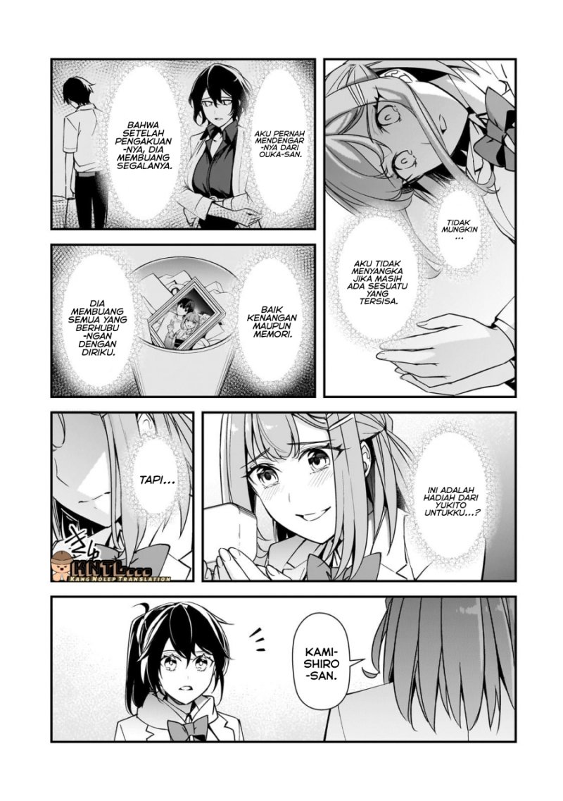 Ore ni Trauma wo Ataeta Joshi-tachi ga Chirachira Mitekuru kedo, Zannen desu ga Teokure desu Chapter 17 Gambar 15
