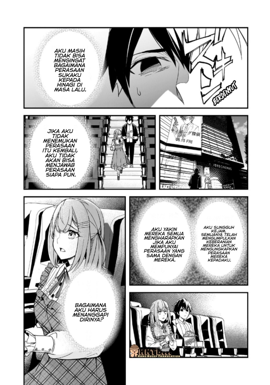 Ore ni Trauma wo Ataeta Joshi-tachi ga Chirachira Mitekuru kedo, Zannen desu ga Teokure desu Chapter 18.3 Gambar 2