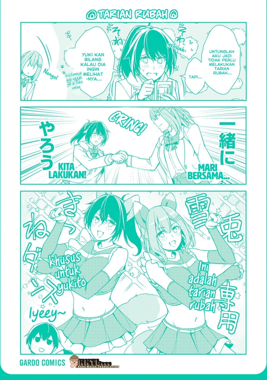 Ore ni Trauma wo Ataeta Joshi-tachi ga Chirachira Mitekuru kedo, Zannen desu ga Teokure desu Chapter 20.5 Gambar 2