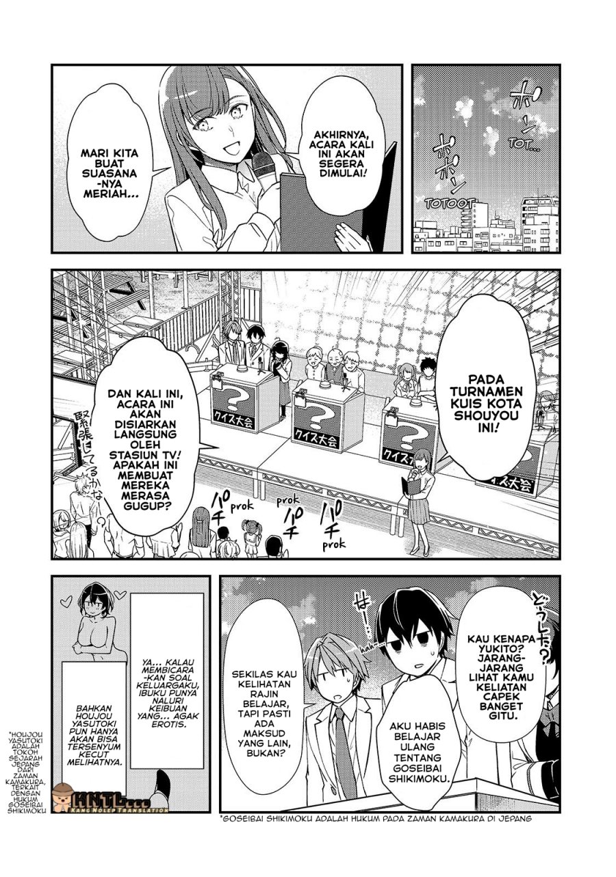 Ore ni Trauma wo Ataeta Joshi-tachi ga Chirachira Mitekuru kedo, Zannen desu ga Teokure desu Chapter 23 Gambar 2