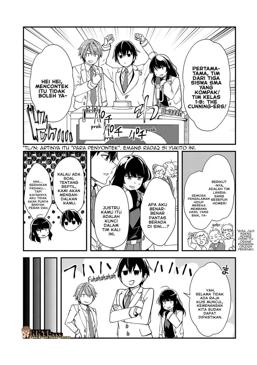 Ore ni Trauma wo Ataeta Joshi-tachi ga Chirachira Mitekuru kedo, Zannen desu ga Teokure desu Chapter 23 Gambar 3