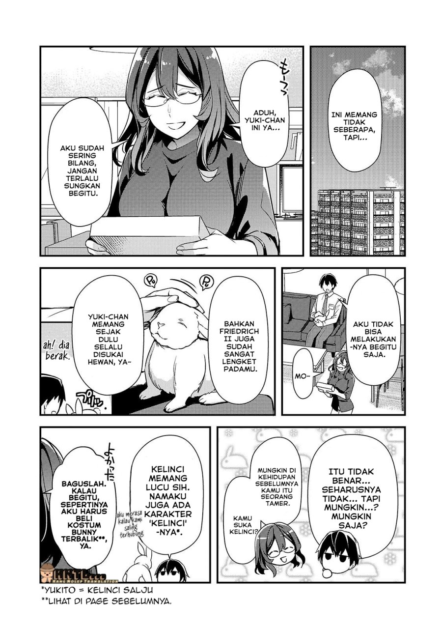 Ore ni Trauma wo Ataeta Joshi-tachi ga Chirachira Mitekuru kedo, Zannen desu ga Teokure desu Chapter 23 Gambar 9