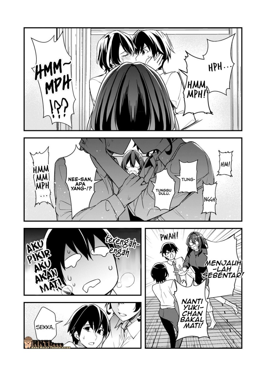 Ore ni Trauma wo Ataeta Joshi-tachi ga Chirachira Mitekuru kedo, Zannen desu ga Teokure desu Chapter 23 Gambar 21