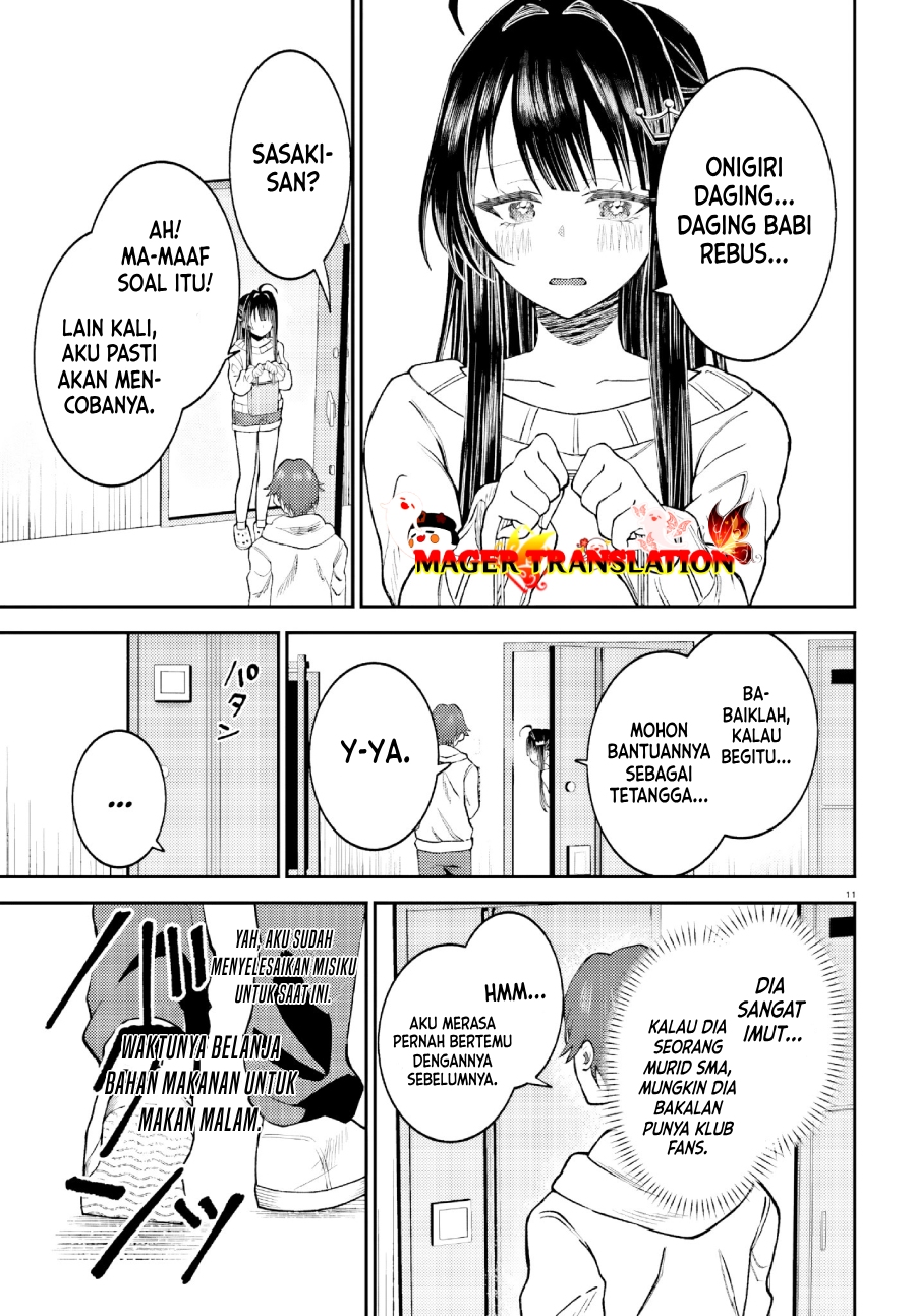 Ore no Haitoku Meshi o Onedari Sezu ni Irarenai Otonari no Top Idol-sama Chapter 01 Gambar 10