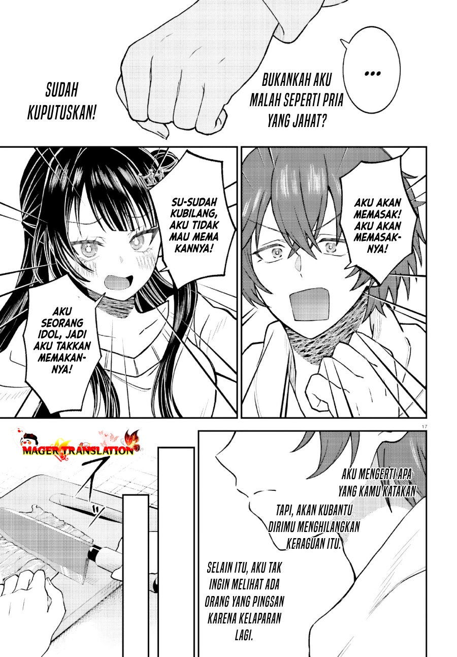 Ore no Haitoku Meshi o Onedari Sezu ni Irarenai Otonari no Top Idol-sama Chapter 01 Gambar 16