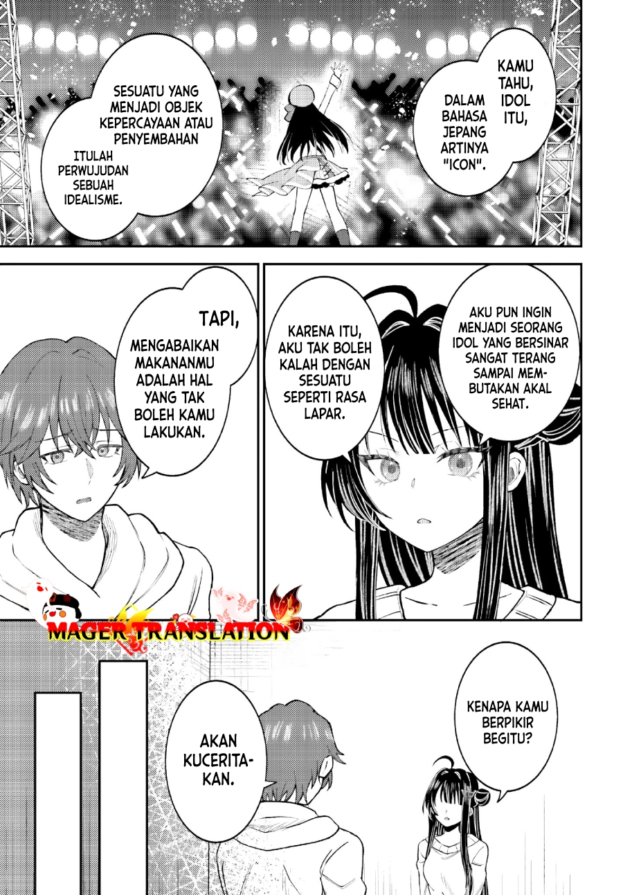 Ore no Haitoku Meshi o Onedari Sezu ni Irarenai Otonari no Top Idol-sama Chapter 01 Gambar 28