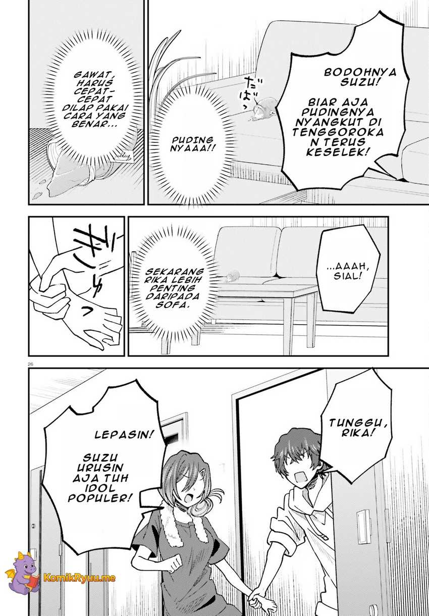 Ore no Haitoku Meshi o Onedari Sezu ni Irarenai Otonari no Top Idol-sama Chapter 06 Gambar 27