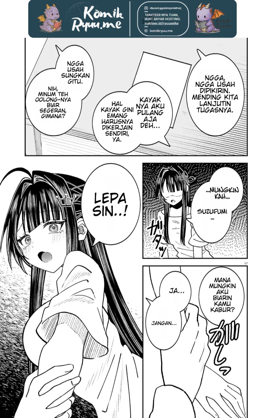 Ore no Haitoku Meshi o Onedari Sezu ni Irarenai Otonari no Top Idol-sama Chapter 08 Gambar 9