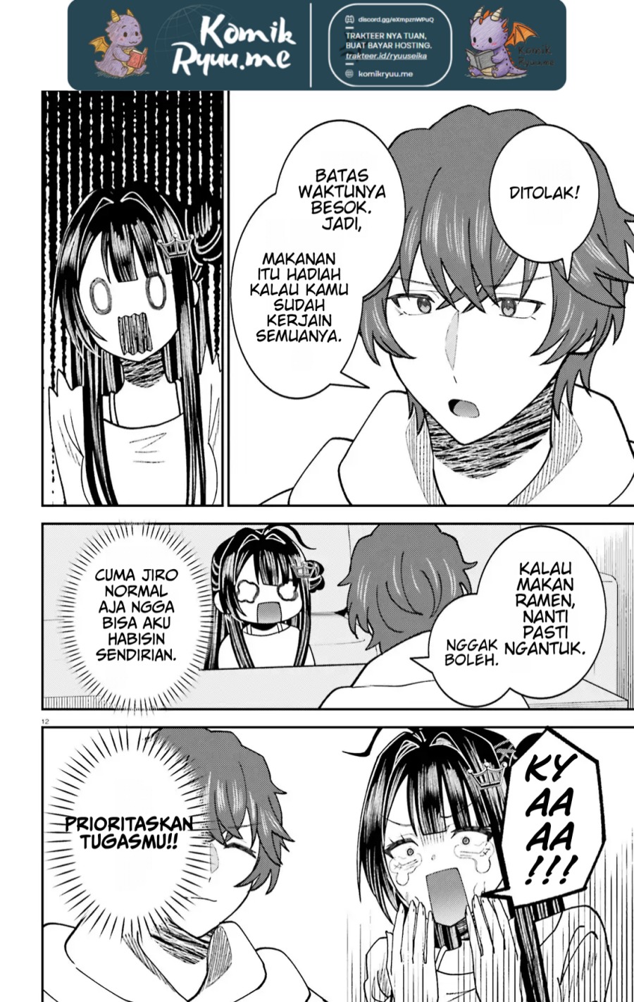 Ore no Haitoku Meshi o Onedari Sezu ni Irarenai Otonari no Top Idol-sama Chapter 08 Gambar 14