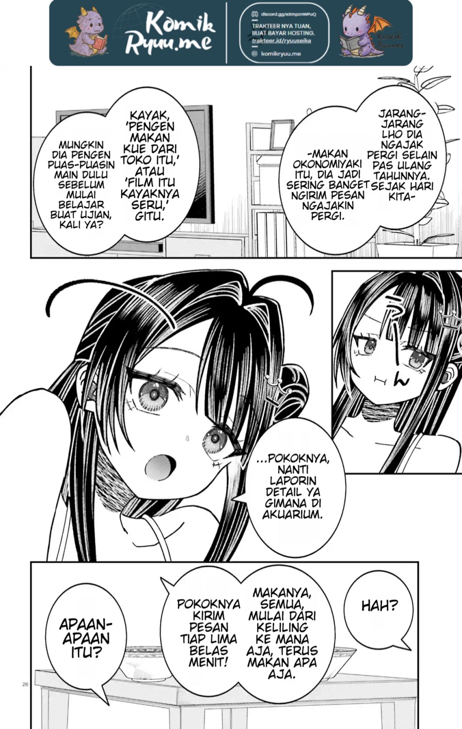 Ore no Haitoku Meshi o Onedari Sezu ni Irarenai Otonari no Top Idol-sama Chapter 08 Gambar 28