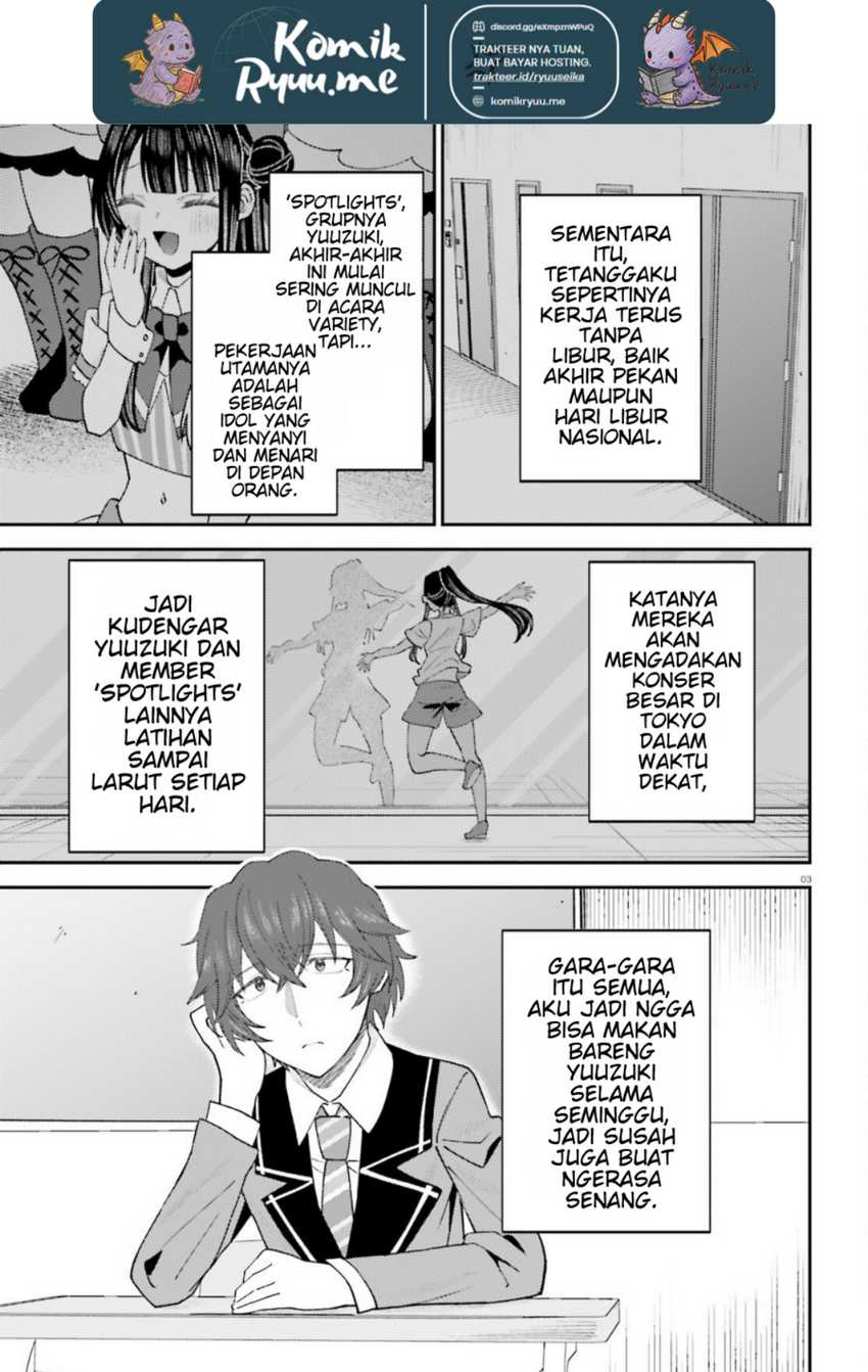 Ore no Haitoku Meshi o Onedari Sezu ni Irarenai Otonari no Top Idol-sama Chapter 09 Gambar 5