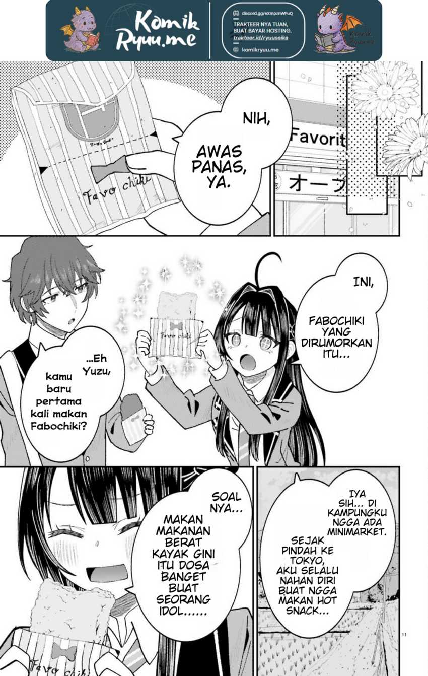 Ore no Haitoku Meshi o Onedari Sezu ni Irarenai Otonari no Top Idol-sama Chapter 09 Gambar 13