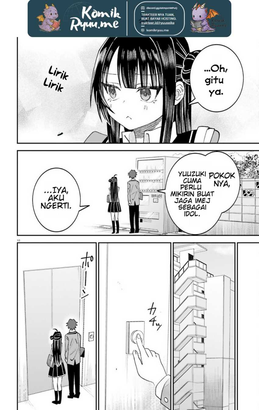 Ore no Haitoku Meshi o Onedari Sezu ni Irarenai Otonari no Top Idol-sama Chapter 09 Gambar 20