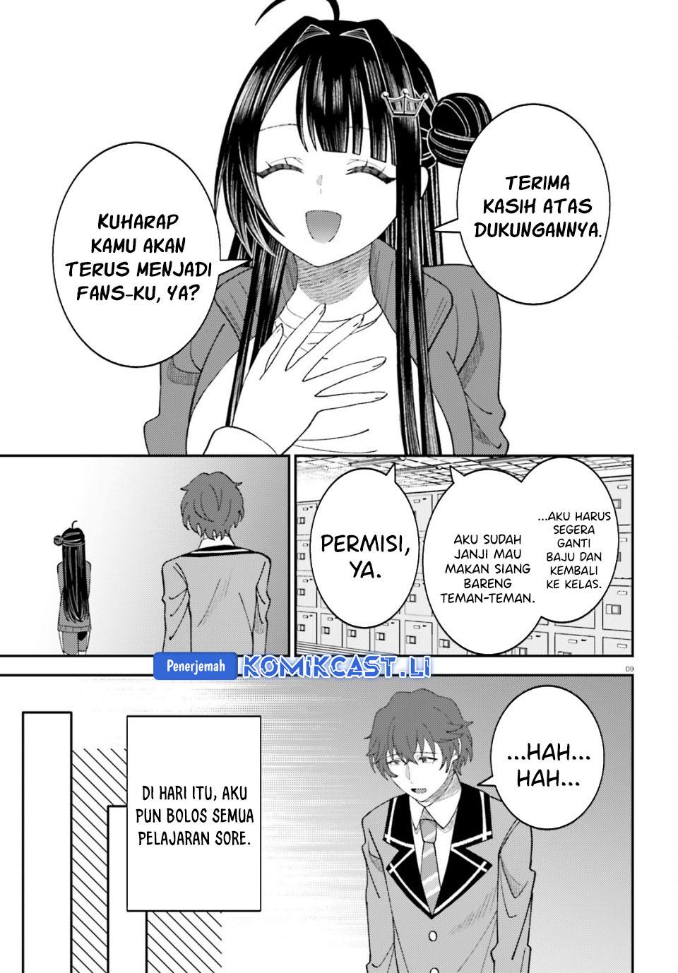 Ore no Haitoku Meshi o Onedari Sezu ni Irarenai Otonari no Top Idol-sama Chapter 12 Gambar 10