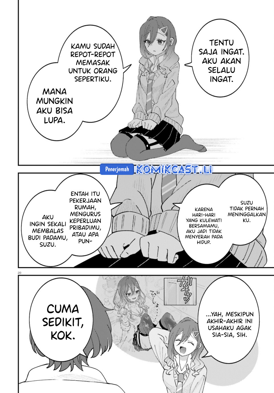 Ore no Haitoku Meshi o Onedari Sezu ni Irarenai Otonari no Top Idol-sama Chapter 12 Gambar 21