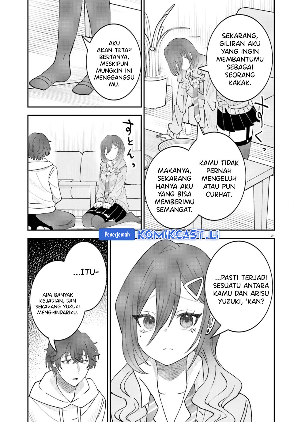 Ore no Haitoku Meshi o Onedari Sezu ni Irarenai Otonari no Top Idol-sama Chapter 12 Gambar 22
