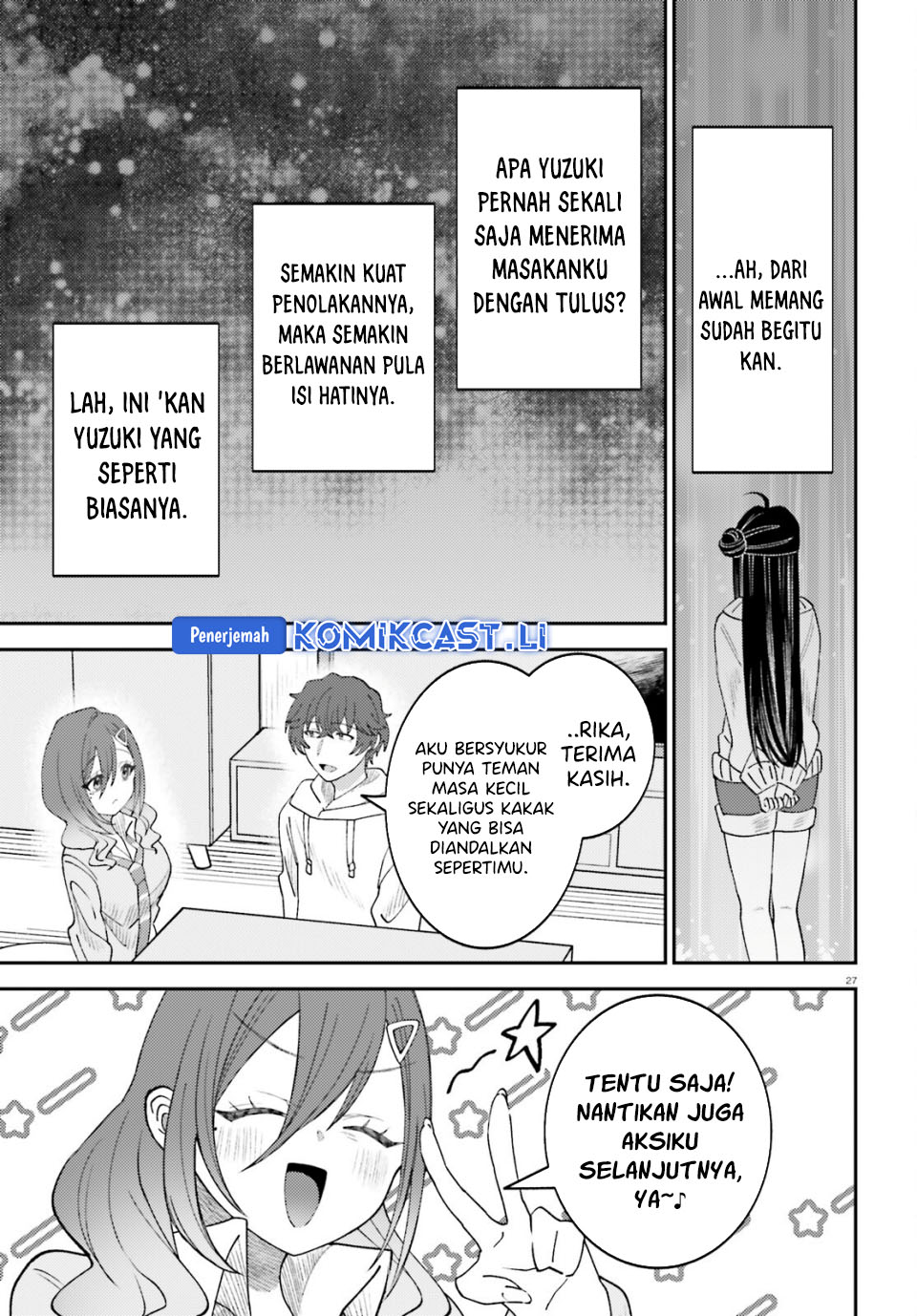 Ore no Haitoku Meshi o Onedari Sezu ni Irarenai Otonari no Top Idol-sama Chapter 12 Gambar 28