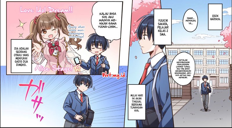 Ore no Iinazuke ni Natta Jimiko, Ie de wa Kawaii Shika Nai! Chapter 00 Prolog 2 Youtube Gambar 3