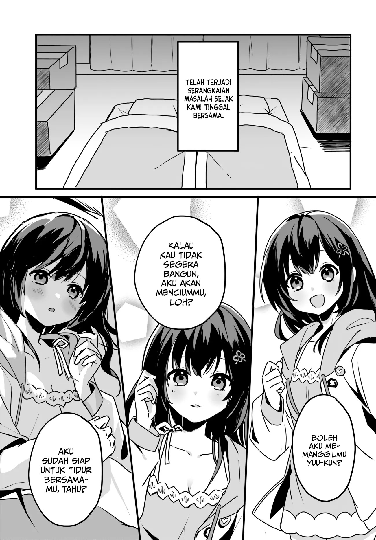 Ore no Iinazuke ni Natta Jimiko, Ie de wa Kawaii Shika Nai! Chapter 00 Prolog Gambar 4
