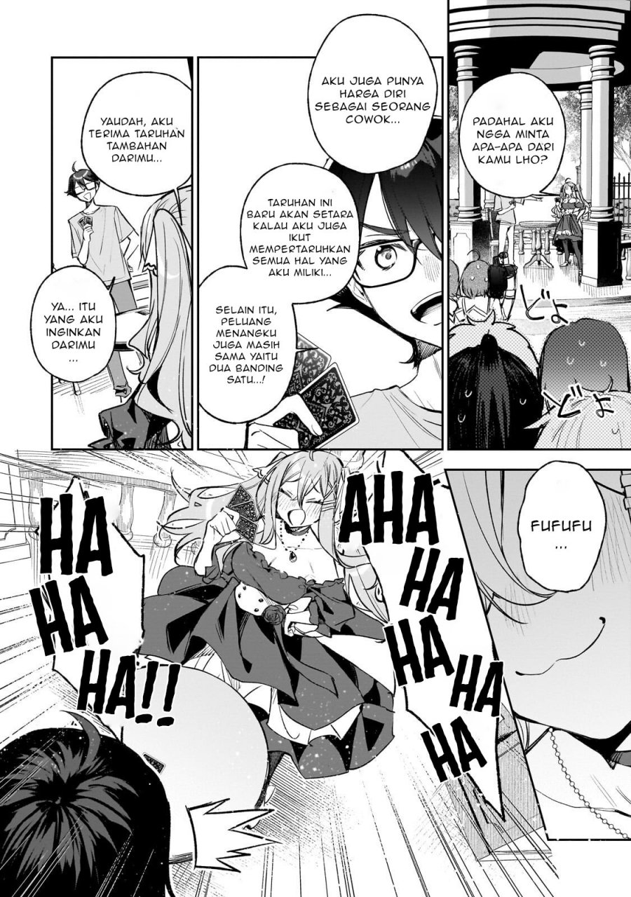 Ore wa Gakuen Zunou Battle no Ensyutsuka!: Jishou Mob ga Kage kara Egaku Saikyou Shujinkou Musou Scenario Chapter 02.2 Gambar 7