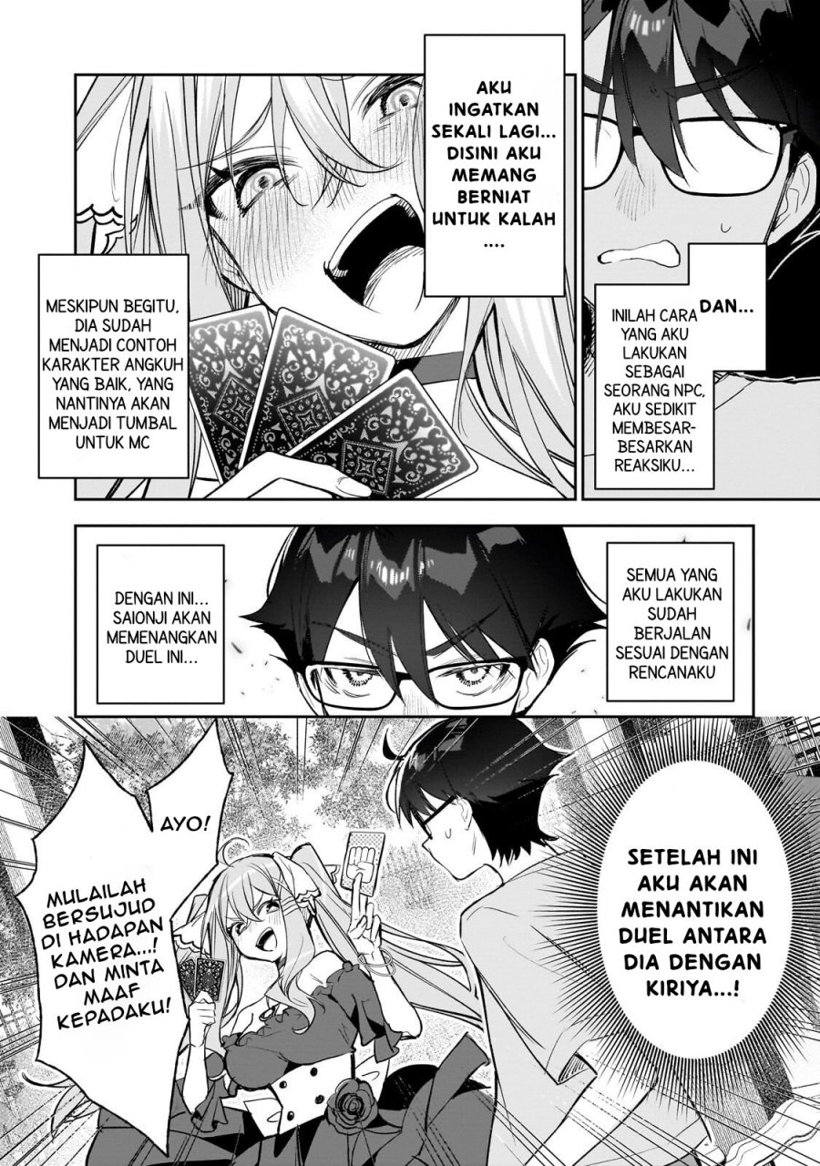 Ore wa Gakuen Zunou Battle no Ensyutsuka!: Jishou Mob ga Kage kara Egaku Saikyou Shujinkou Musou Scenario Chapter 02.2 Gambar 10