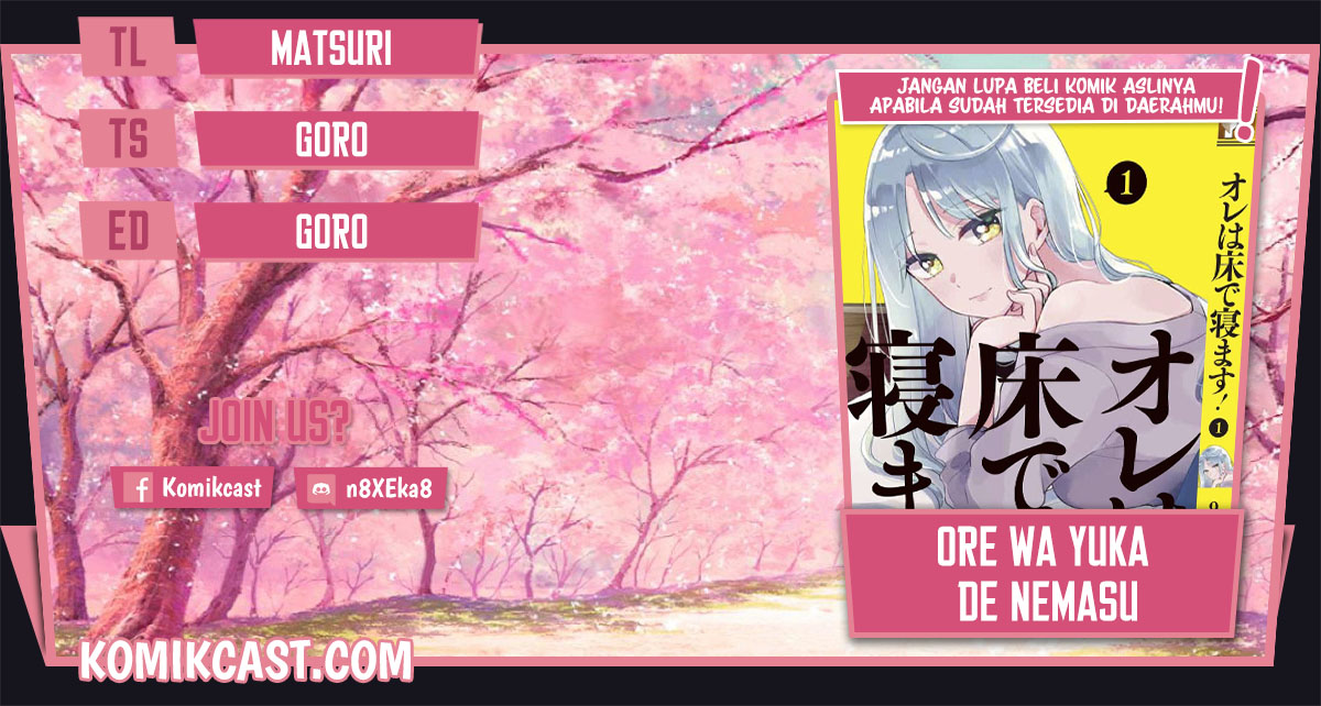 Ore wa Yuka de Nemasu! (I will Sleep on the Floor!) Chapter 07.5 Gambar 1
