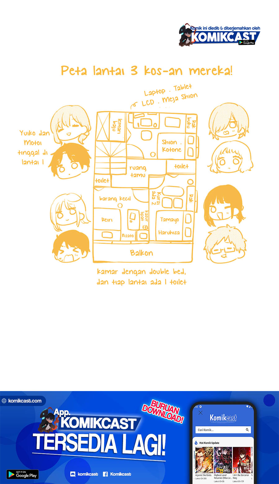 Ore wa Yuka de Nemasu! (I will Sleep on the Floor!) Chapter 07.5 Gambar 3