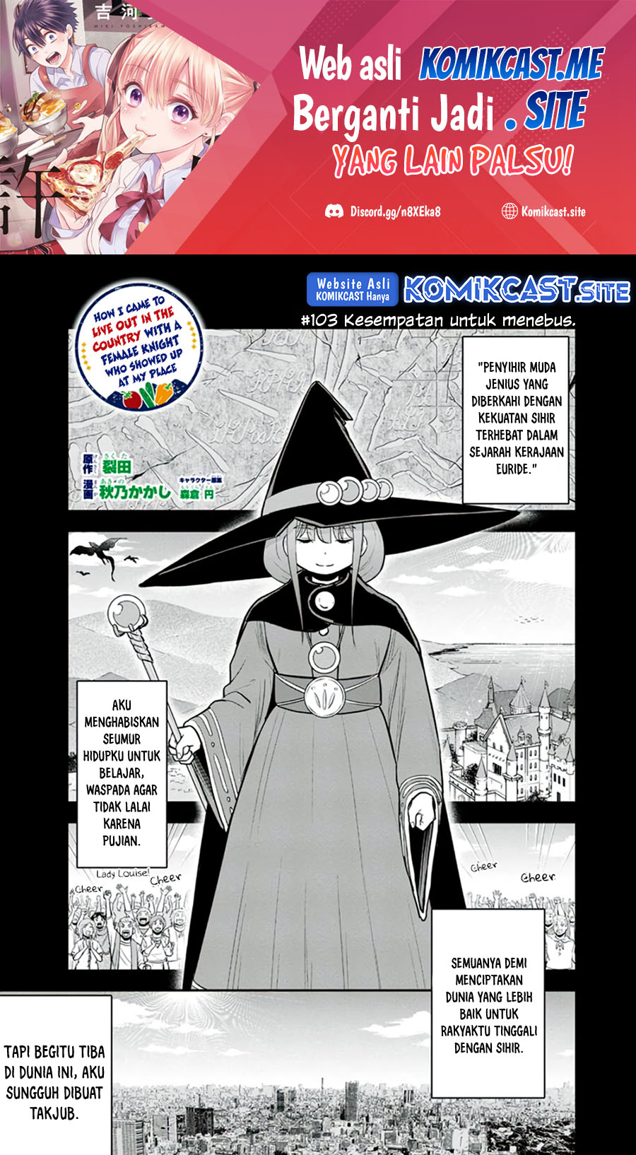 Orenchi ni Kita Onna Kishi to: Inakagurashi suru Koto ni Natta Ken Chapter 103 Gambar 2