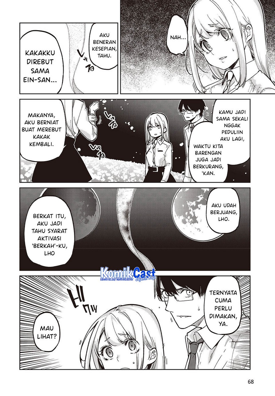 Oroka na Tenshi wa Akuma to Odoru Chapter 100 Gambar 7