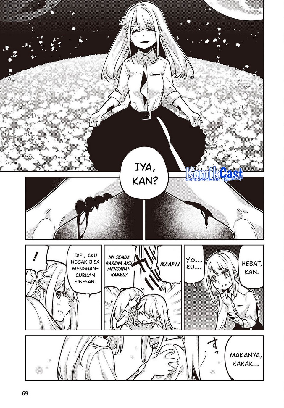 Oroka na Tenshi wa Akuma to Odoru Chapter 100 Gambar 8