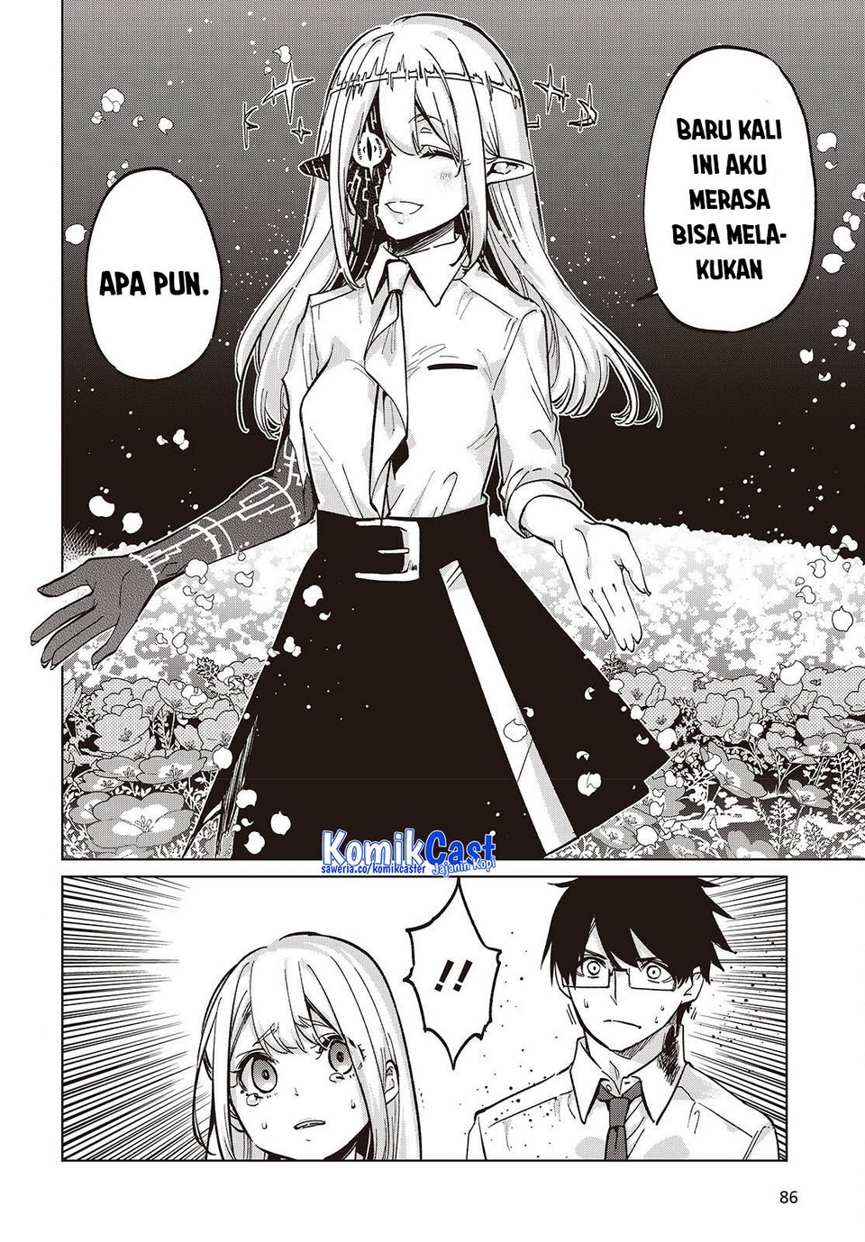 Oroka na Tenshi wa Akuma to Odoru Chapter 100 Gambar 24