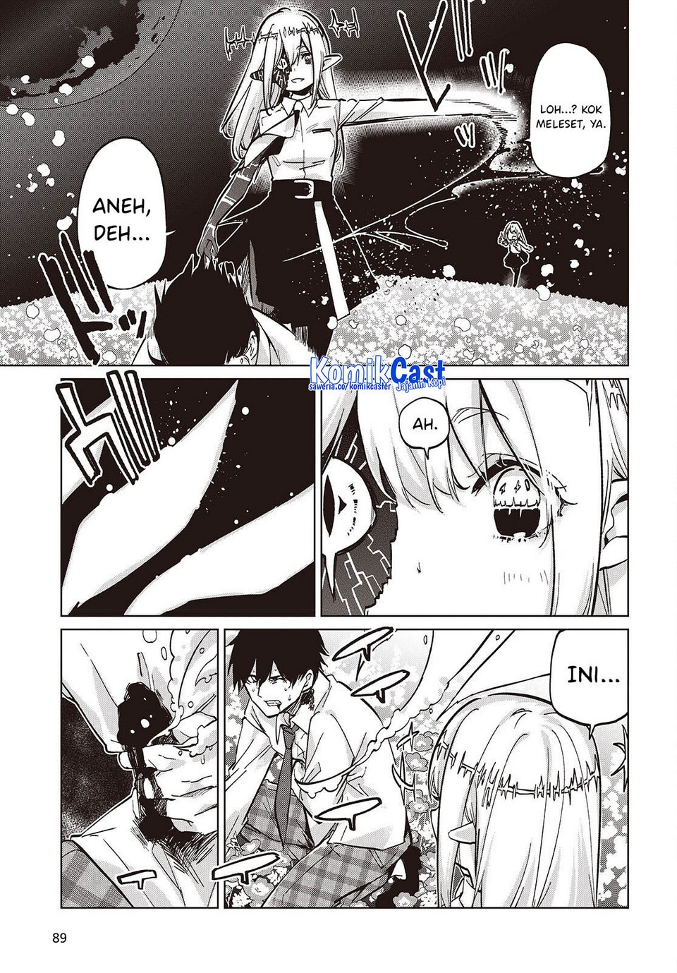 Oroka na Tenshi wa Akuma to Odoru Chapter 100 Gambar 27