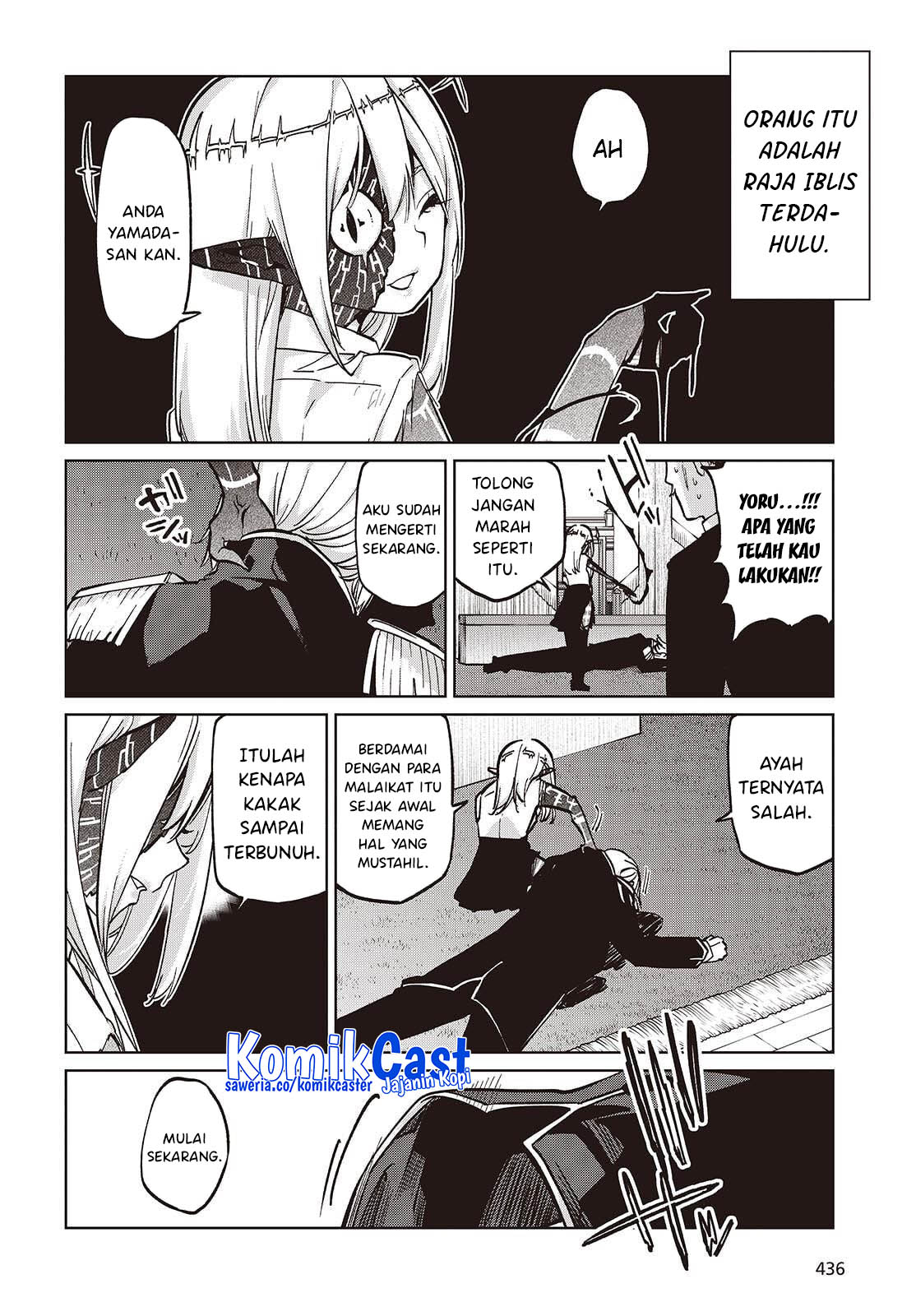 Oroka na Tenshi wa Akuma to Odoru Chapter 101 Gambar 9