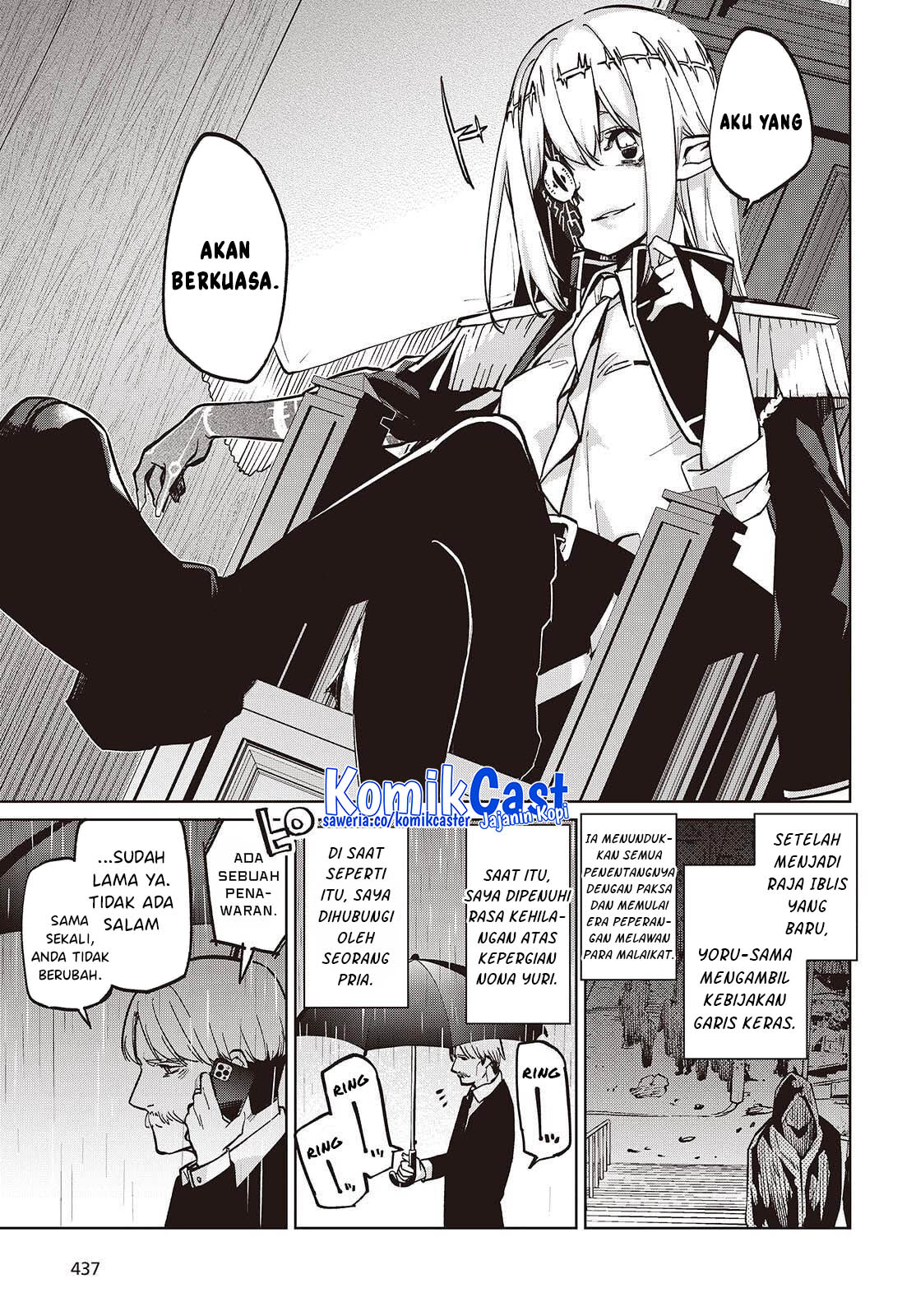 Oroka na Tenshi wa Akuma to Odoru Chapter 101 Gambar 10