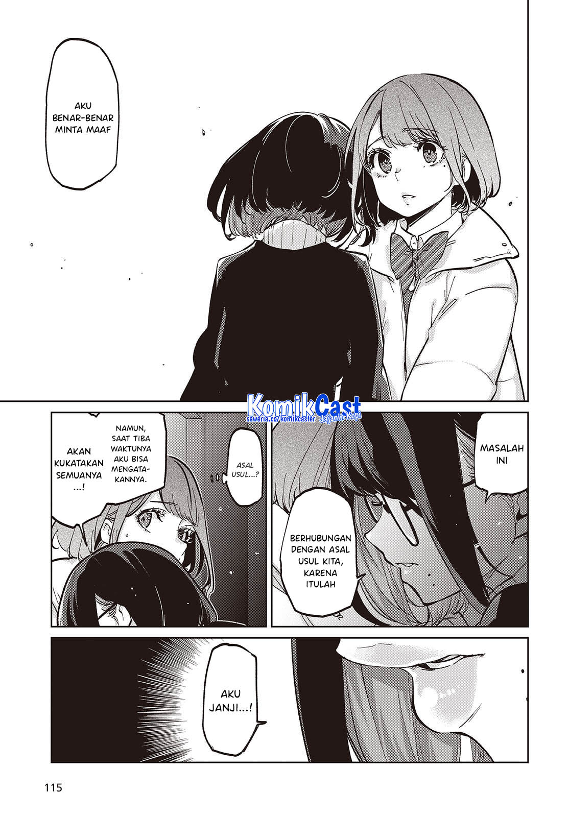 Oroka na Tenshi wa Akuma to Odoru Chapter 104 Gambar 6