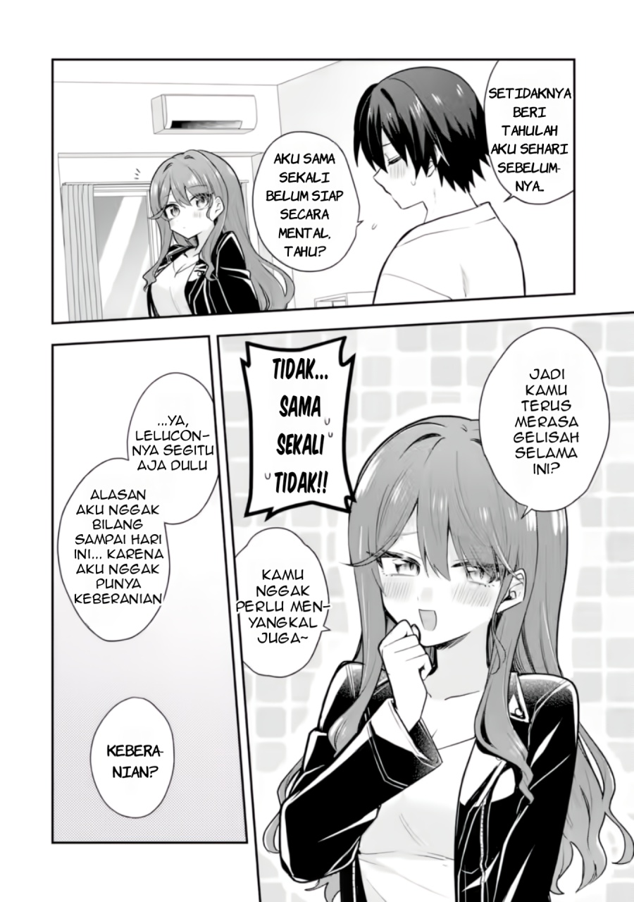 Osake to Senpai Kanojo to no Amaama Doukyo Lovecome wa Nijuusai ni Natte kara Chapter 02 Gambar 5