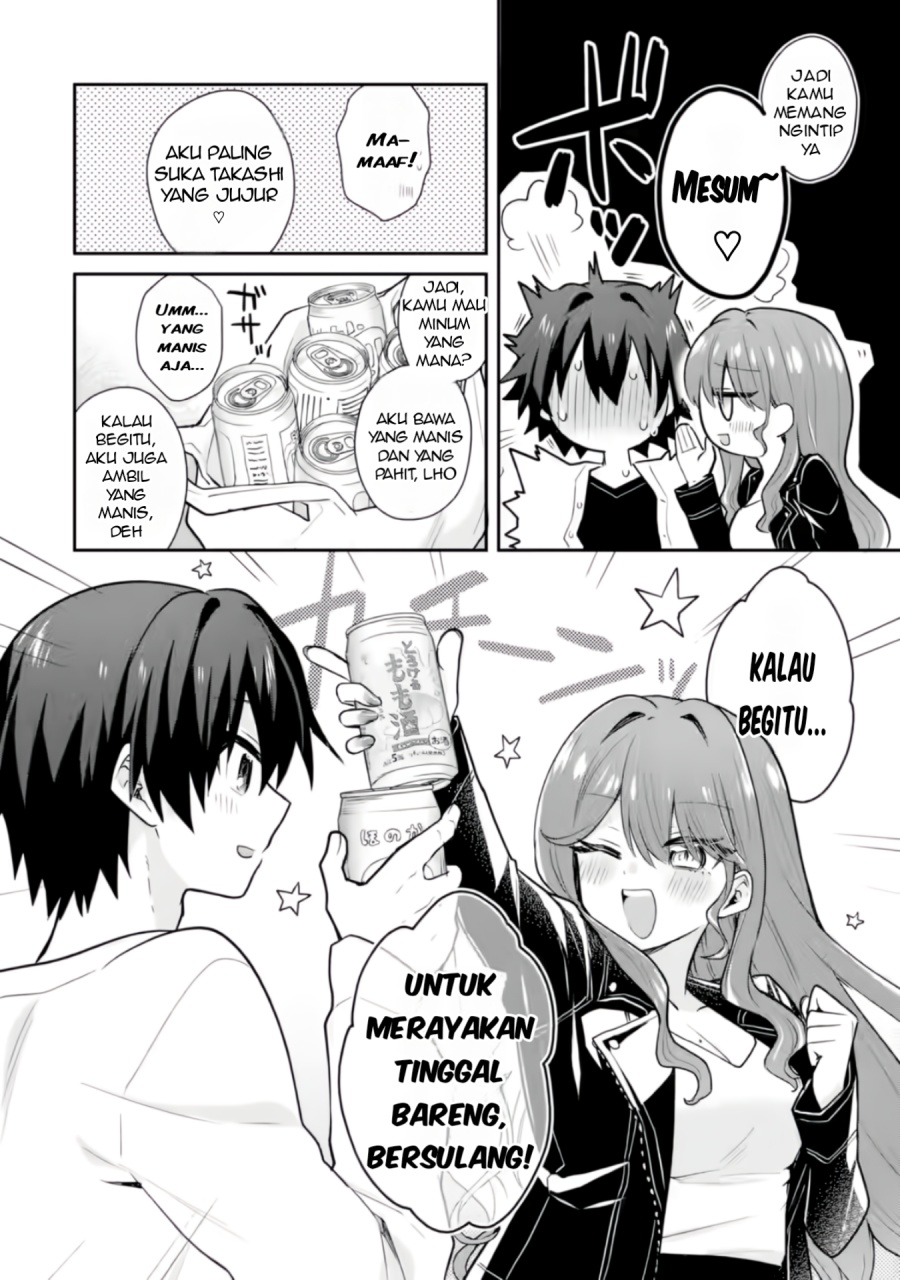 Osake to Senpai Kanojo to no Amaama Doukyo Lovecome wa Nijuusai ni Natte kara Chapter 02 Gambar 9