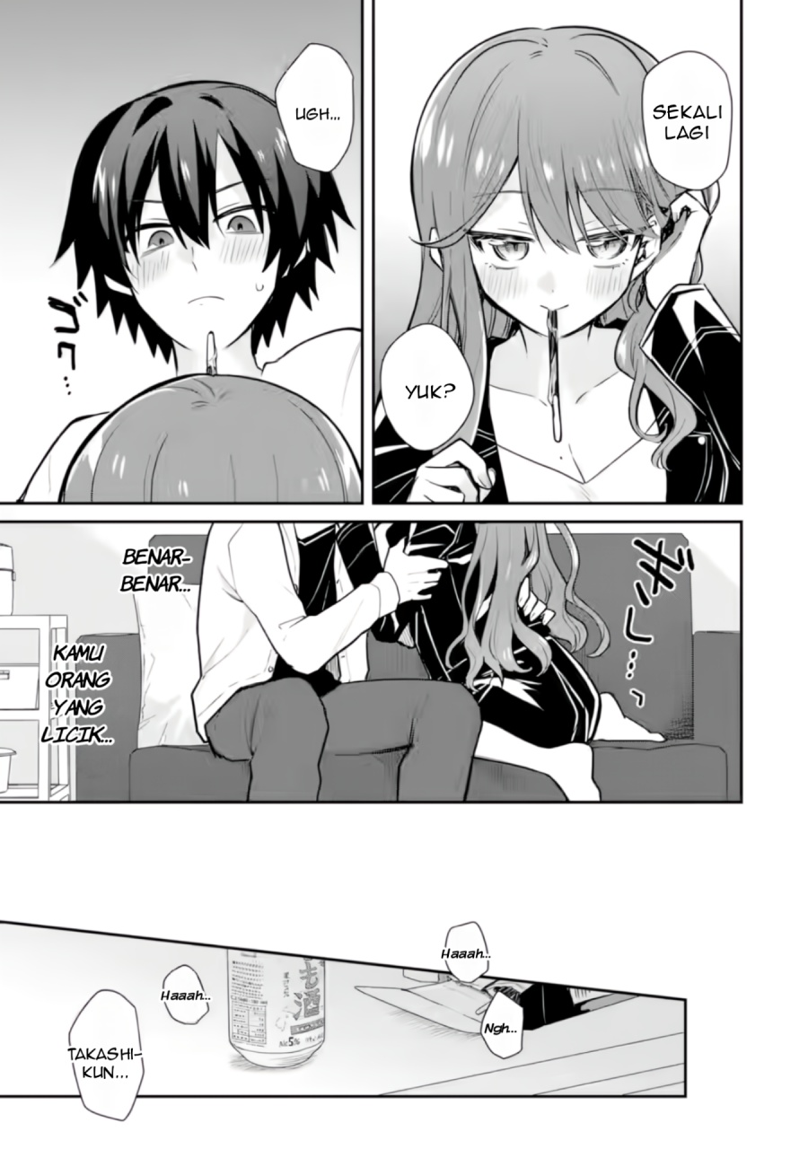 Osake to Senpai Kanojo to no Amaama Doukyo Lovecome wa Nijuusai ni Natte kara Chapter 02 Gambar 20