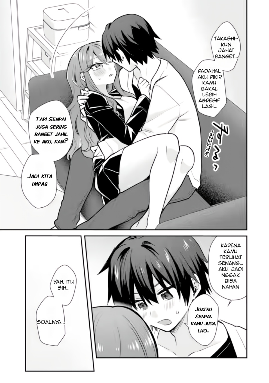 Osake to Senpai Kanojo to no Amaama Doukyo Lovecome wa Nijuusai ni Natte kara Chapter 02 Gambar 26