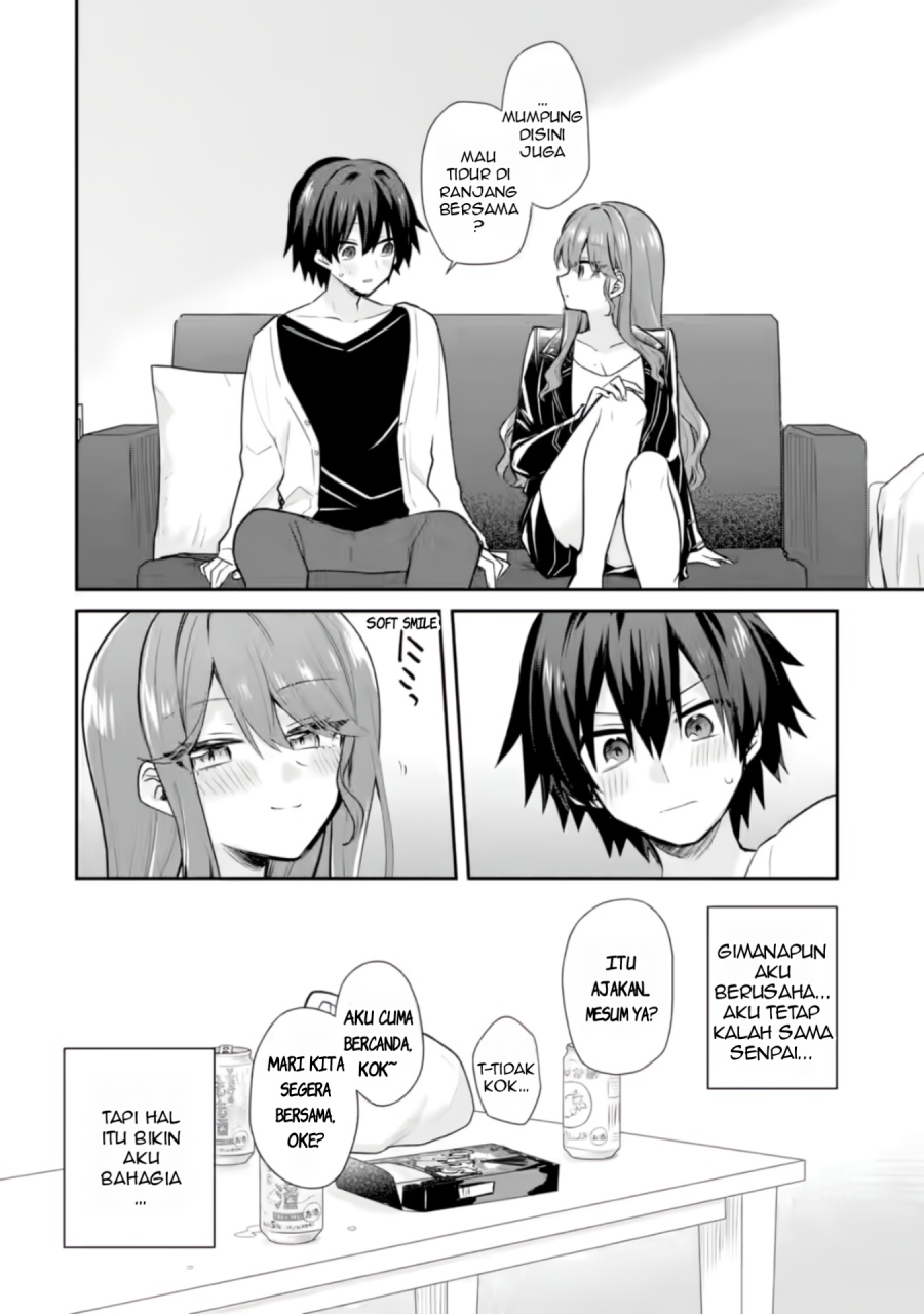 Osake to Senpai Kanojo to no Amaama Doukyo Lovecome wa Nijuusai ni Natte kara Chapter 02 Gambar 33