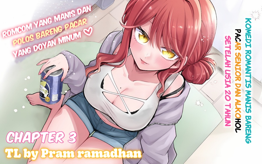 Osake to Senpai Kanojo to no Amaama Doukyo Lovecome wa Nijuusai ni Natte kara Chapter 03 Gambar 1