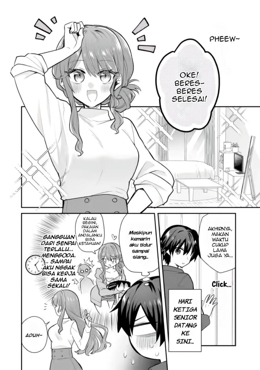 Osake to Senpai Kanojo to no Amaama Doukyo Lovecome wa Nijuusai ni Natte kara Chapter 03 Gambar 3