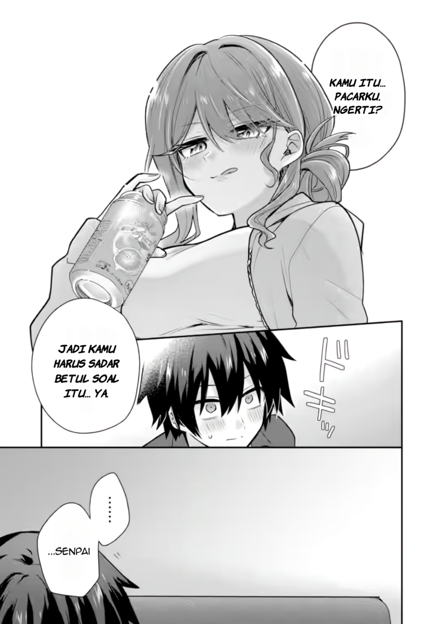 Osake to Senpai Kanojo to no Amaama Doukyo Lovecome wa Nijuusai ni Natte kara Chapter 03 Gambar 18