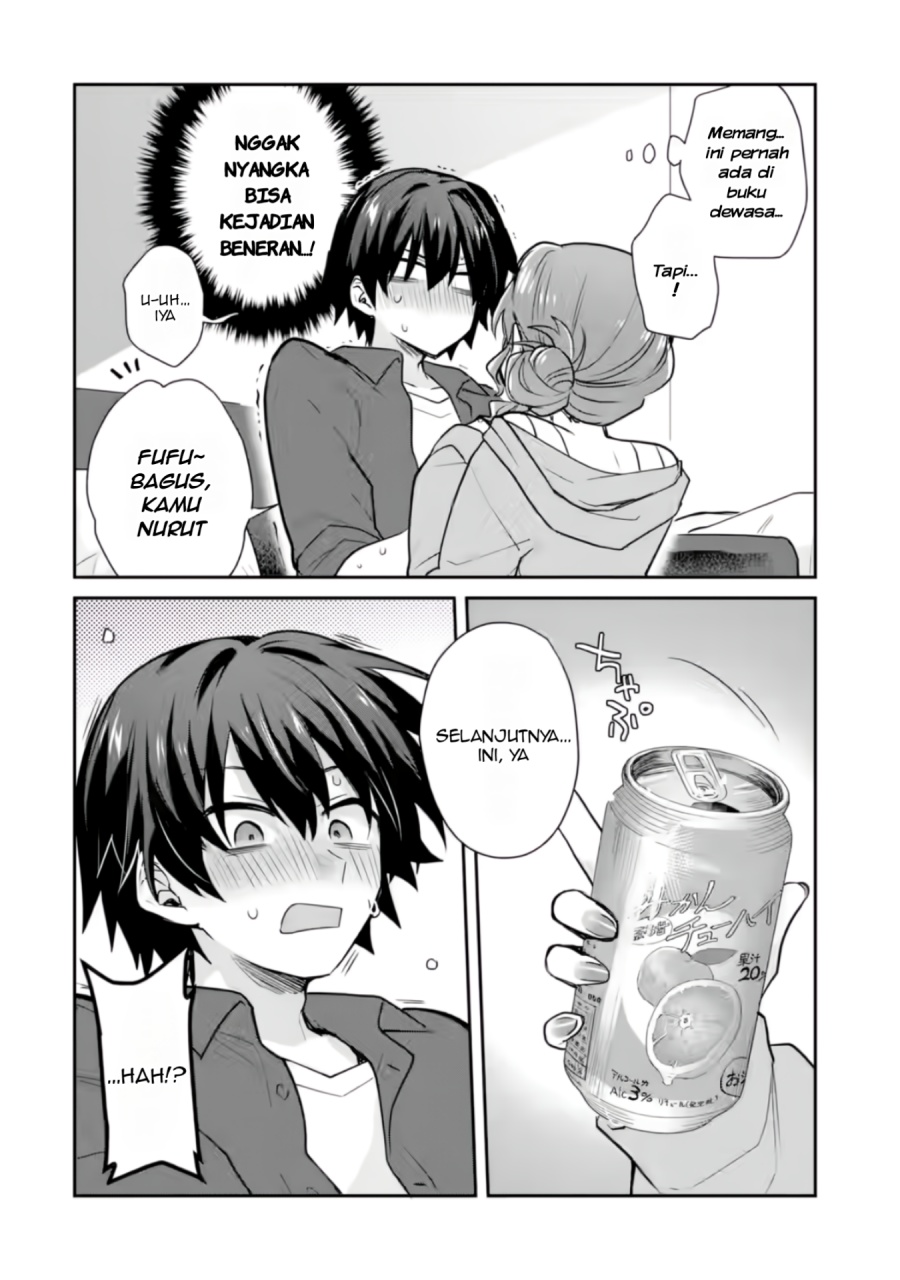 Osake to Senpai Kanojo to no Amaama Doukyo Lovecome wa Nijuusai ni Natte kara Chapter 03 Gambar 23
