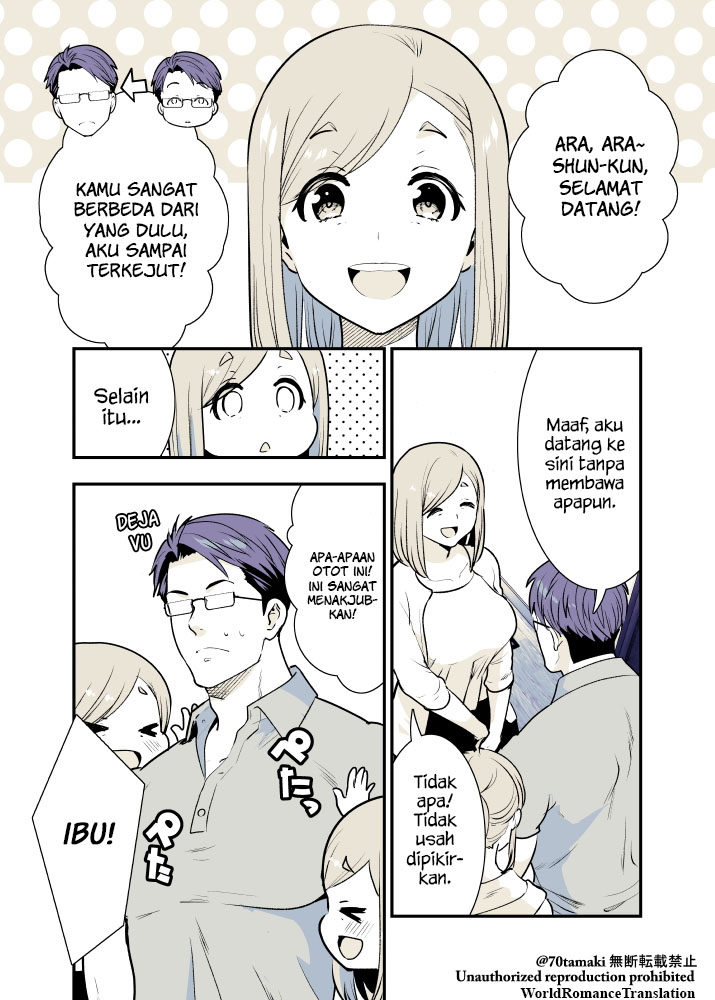 Osananajimi ga Hisabisa ni Saikai Shitara Otagai Kyonyuu ni Natteta Chapter 06 Gambar 2